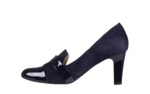Czółenka -097 LZ6980-816 Granat, Skóra naturalna | Bayla Hot