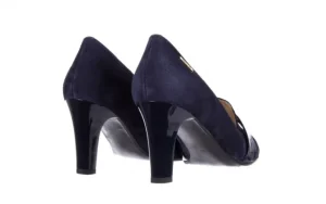 Czółenka -097 LZ6980-816 Granat, Skóra naturalna | Bayla Hot