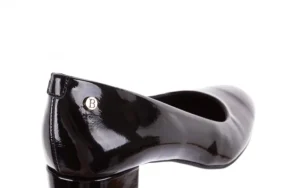 Czółenka -172 M005 Czarny, Skóra naturalna lakierowana | Bayla Sale