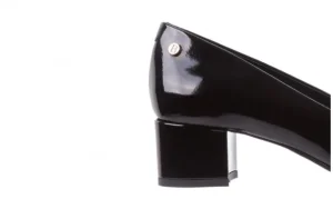 Czółenka -172 M005 Czarny, Skóra naturalna lakierowana | Bayla Sale