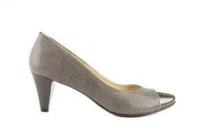 Czółenka -097 PJ6420-771 Szary, Skóra naturalna | Bayla Discount