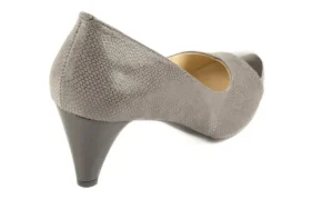Czółenka -097 PJ6420-771 Szary, Skóra naturalna | Bayla Discount