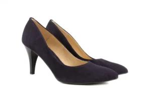 Czółenka -097 Z6341-205 Granat, Skóra naturalna | Bayla Outlet