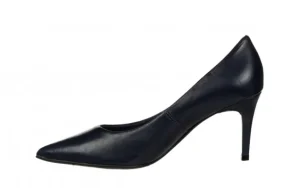 Czółenka 353701 Marinho 523062, Granatowy, Skóra naturalna | Bottero Fashion