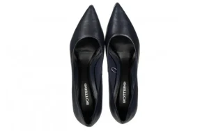 Czółenka 353701 Marinho 523062, Granatowy, Skóra naturalna | Bottero Fashion