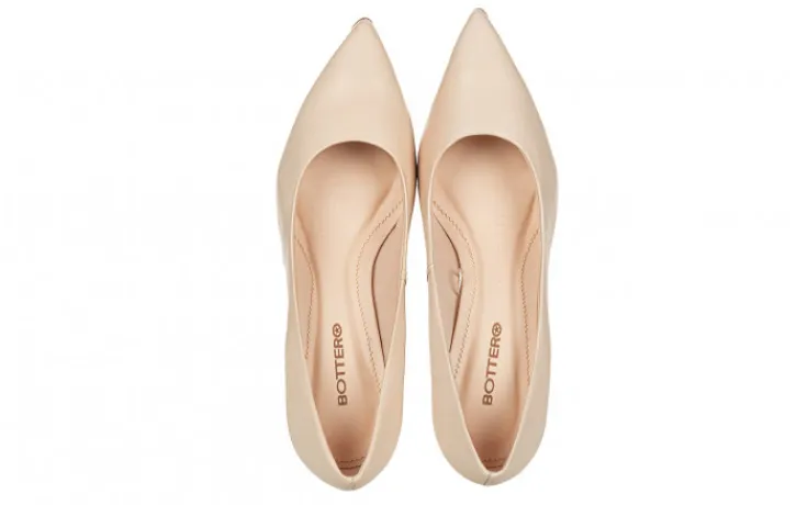 czenka_bottero__rosa_pell_4.webp Czółenka 353701 Rosa Pelle 523066, Różowy, Skóra naturalna | Bottero Best