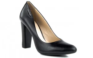 Czółenka Calvin Klein Prudence Black, Czarny, Skóra naturalna | Bayla Hot