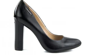 Czółenka Calvin Klein Prudence Black, Czarny, Skóra naturalna | Bayla Hot