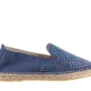 Espadryle -115 107601 Serraje Iris, Granat, Skóra naturalna | Bayla Clearance