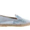Espadryle -115 107601 Serraje Caribe, Niebieski, Skóra naturalna | Bayla Fashion