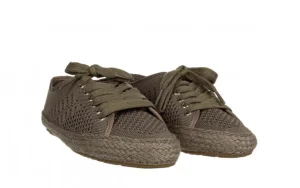 Espadryle Agonis Mac Smoke 119194, Zielony, Materiał | EMU Online