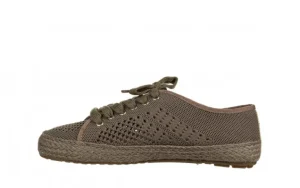 Espadryle Agonis Mac Smoke 119194, Zielony, Materiał | EMU Online