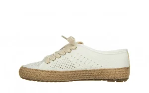 Espadryle Agonis Mac Coconut 119187, Biały, Materiał | EMU Outlet