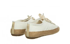 Espadryle Agonis Mac Coconut 119187, Biały, Materiał | EMU Outlet