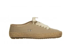 Espadryle Agonis Organic Almond 119188, Brązowy, Materiał | EMU Best