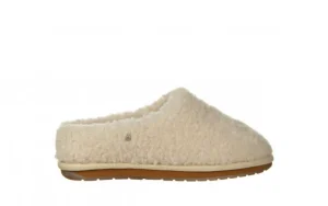 Kapcie Joy Teddy Natural 119139, Beż, Futro naturalne | EMU Hot