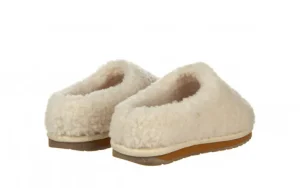 Kapcie Joy Teddy Natural 119139, Beż, Futro naturalne | EMU Hot