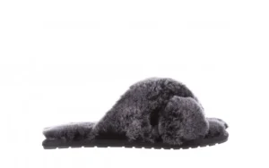 Kapcie Mayberry Frost Black 21 119140, Czarny, Futro naturalne | EMU Online
