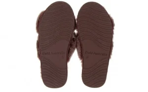 Kapcie Mayberry Frost Burnt Rust 119131, Bordo, Futro naturalne | EMU Online