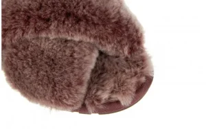 Kapcie Mayberry Frost Burnt Rust 119131, Bordo, Futro naturalne | EMU Online