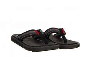 Klapki 451-OP450 Black, Czarny, Materiał | Azaleia Best