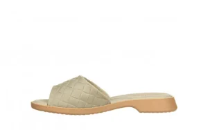 Klapki Simone Comfy Flat Rast Green Beige 198017, Zielony, Tworzywo | Azaleia Sale