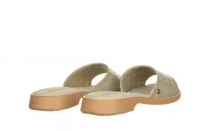Klapki Simone Comfy Flat Rast Green Beige 198017, Zielony, Tworzywo | Azaleia Sale