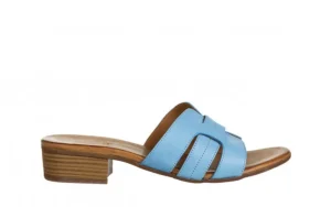 Klapki -161 191 838 1529 33 Baby Blue 161730, Niebieski, Skóra naturalna | Bayla Clearance