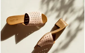 Klapki -161 191 806 21201 Cameo 161720, Różowy, Skóra naturalna | Bayla Fashion