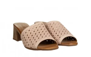 Klapki -161 191 806 21201 Cameo 161720, Różowy, Skóra naturalna | Bayla Fashion