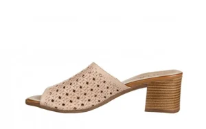 Klapki -161 191 806 21201 Cameo 161720, Różowy, Skóra naturalna | Bayla Fashion