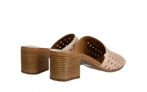 Klapki -161 191 806 21201 Cameo 161720, Różowy, Skóra naturalna | Bayla Fashion