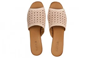 Klapki -161 191 806 21201 Cameo 161720, Różowy, Skóra naturalna | Bayla Fashion