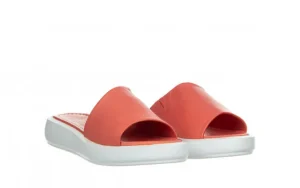 Klapki -161 161 72 11 Flower 161498, Różowy, Skóra naturalna | Bayla Outlet