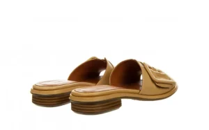 Klapki -161 034 450 12 Scissors 161443, Beżowy, Skóra naturalna | Bayla Sale