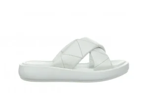 Klapki -161 161 79 11 White 161499, Biały, Skóra naturalna | Bayla New