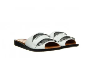 Klapki -161 037 34 02 White 161448, Biały, Skóra naturalna | Bayla New