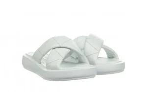 Klapki -161 161 79 11 White 161499, Biały, Skóra naturalna | Bayla New
