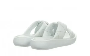 Klapki -161 161 79 11 White 161499, Biały, Skóra naturalna | Bayla New
