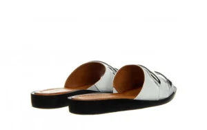 Klapki -161 037 34 02 White 161448, Biały, Skóra naturalna | Bayla New