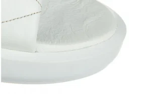 Klapki -161 161 79 11 White 161499, Biały, Skóra naturalna | Bayla New