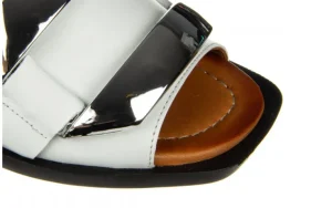 Klapki -161 037 34 02 White 161448, Biały, Skóra naturalna | Bayla New