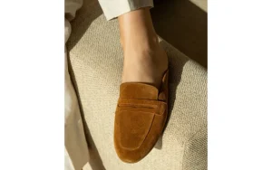 Klapki -161 022 3410 Coconut Suede 161682, Brązowy, Skóra naturalna | Bayla Online
