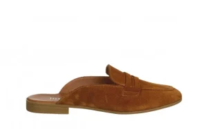 Klapki -161 022 3410 Coconut Suede 161682, Brązowy, Skóra naturalna | Bayla Online