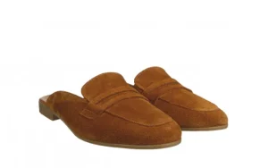 Klapki -161 022 3410 Coconut Suede 161682, Brązowy, Skóra naturalna | Bayla Online