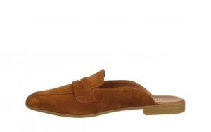 Klapki -161 022 3410 Coconut Suede 161682, Brązowy, Skóra naturalna | Bayla Online