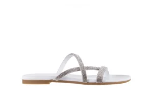 Klapki -112 0396-304 White, Biały, Skóra naturalna | Bayla Sale