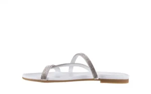 Klapki -112 0396-304 White, Biały, Skóra naturalna | Bayla Sale