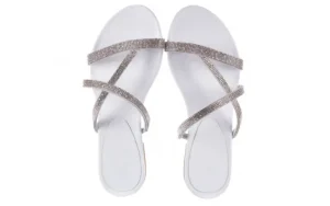 Klapki -112 0396-304 White, Biały, Skóra naturalna | Bayla Sale