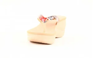 Klapki 260 718 Blush Beige, Beż, Guma | Dijean New